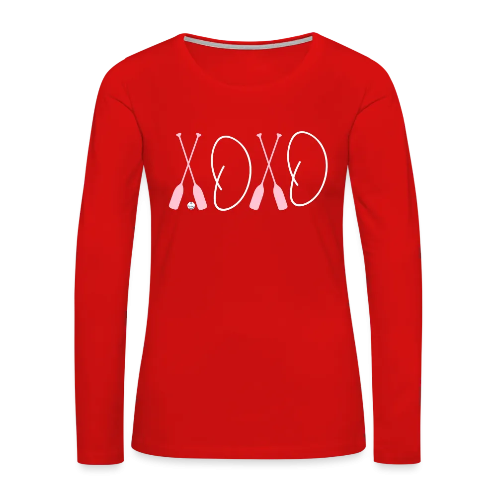 XOXO Long Sleeve Lake Shirt