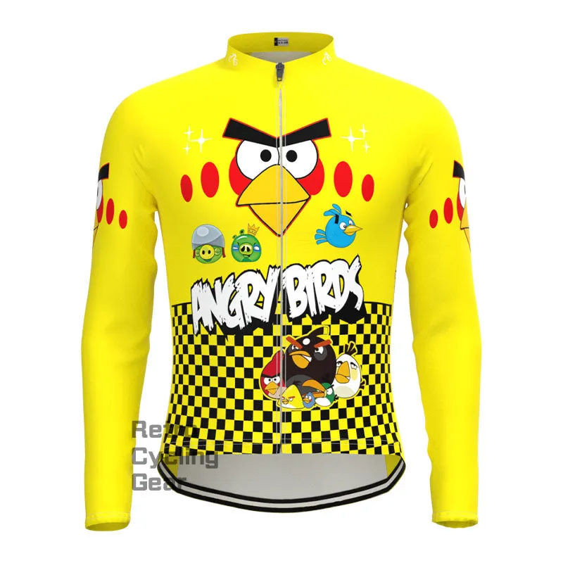 yellow bird Long Sleeve Jersey