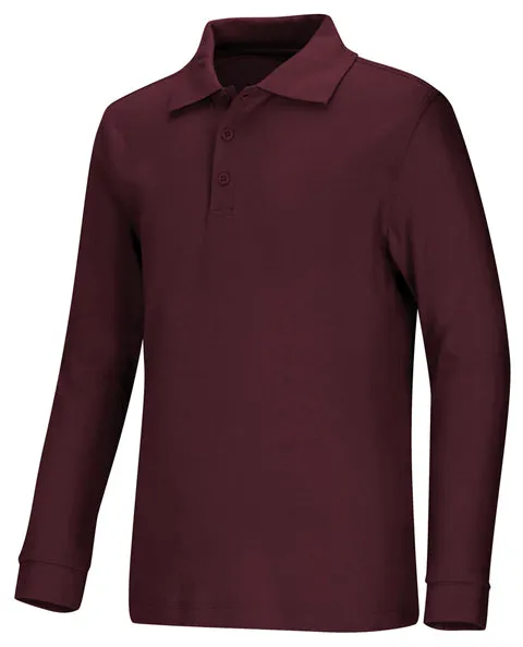 Youth Unisex Polo Long Sleeve