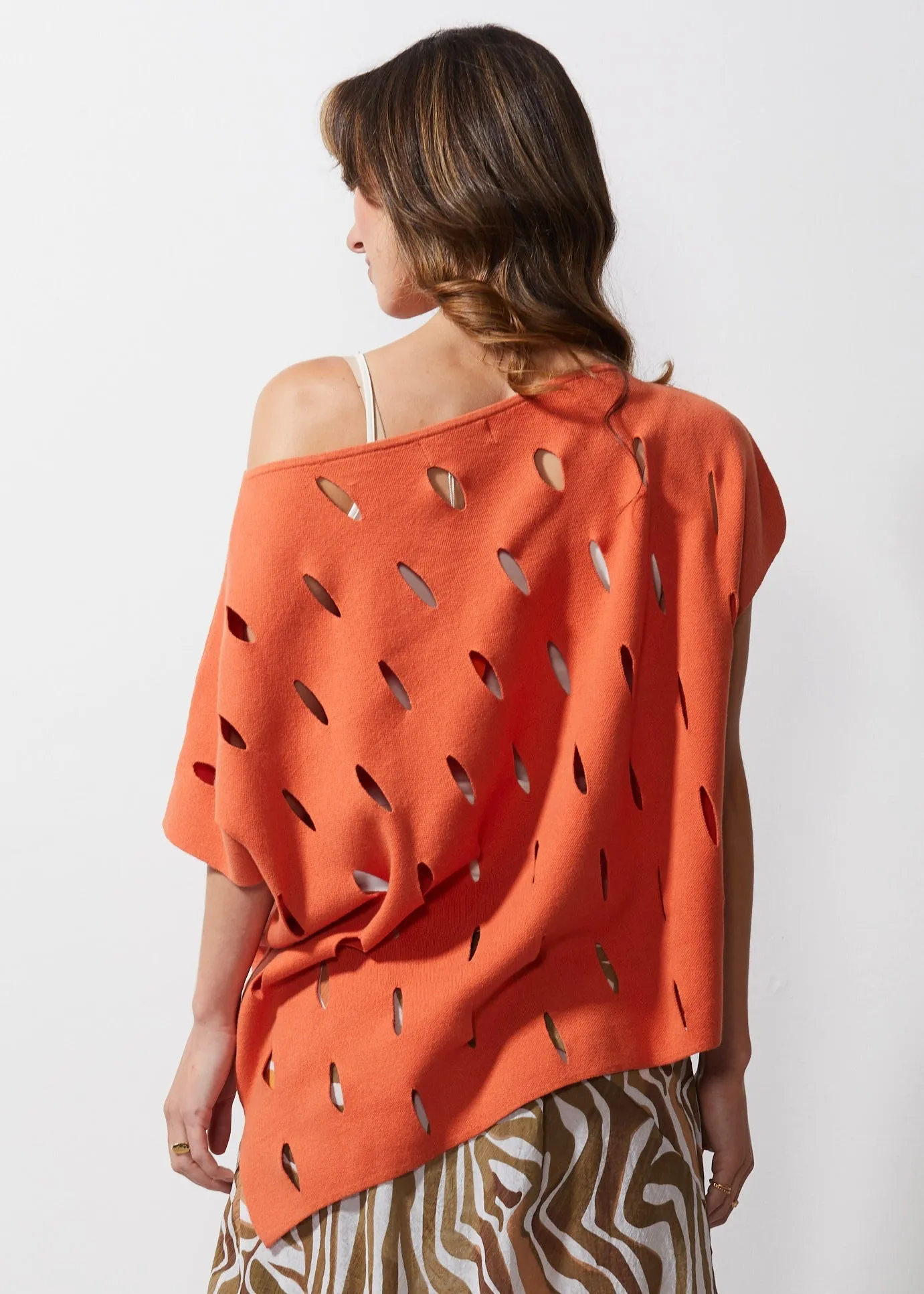 Z & P Holey Top - Toffee