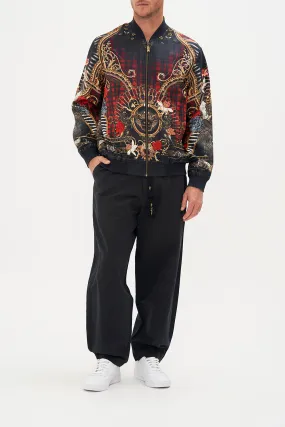 ZIP THROUGH BOMBER JACKET DO I ENTERTAIN YOU